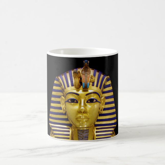 Egyptian Royal Golden Mask Coffee Mug (Center)