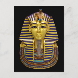Egyptian Royal Golden Mask Postcard