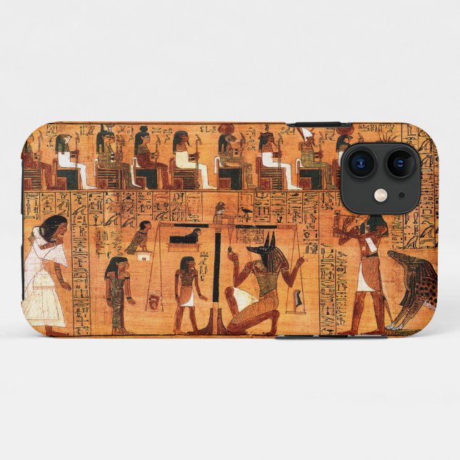 Egyptian Royal Papyrus Case-Mate iPhone Case (Back (Horizontal))