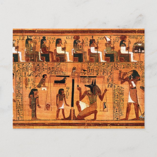 Egyptian Royal Papyrus Postcard (Front)