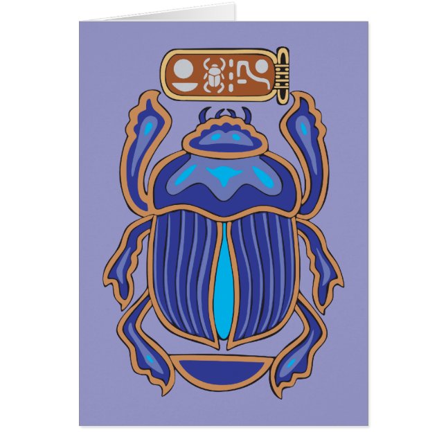 Egyptian Scarab Dung Dung Beetle (Front)
