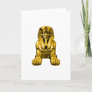Egyptian Sphinx Card