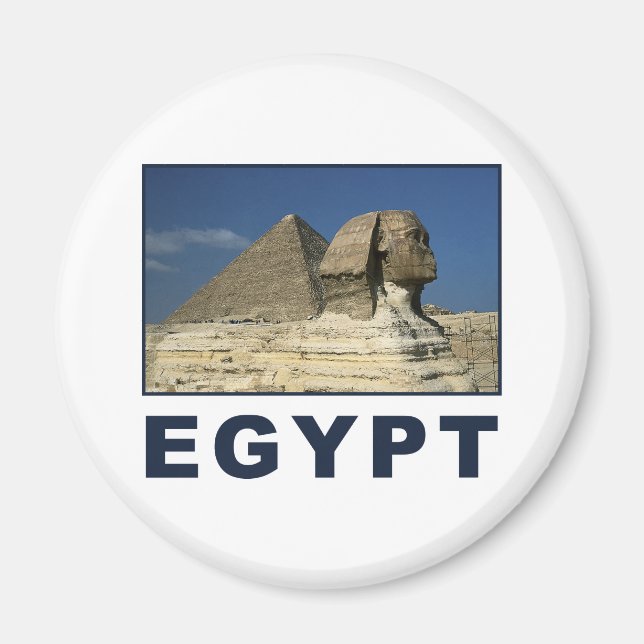 Egyptian Sphinx Magnet (Front)