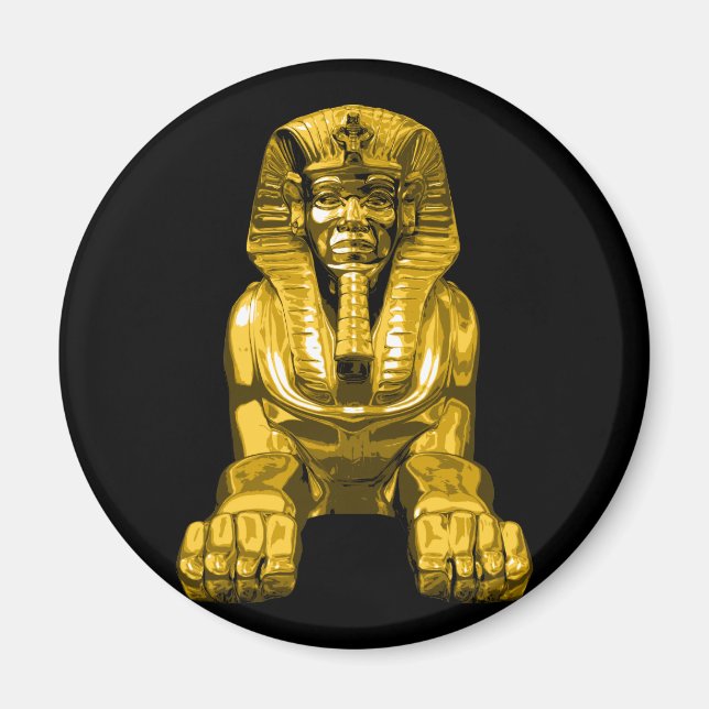 Egyptian Sphinx Magnet (Front)