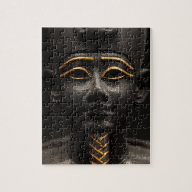 Egyptian Statue of Osiris Jigsaw Puzzle (Vertical)