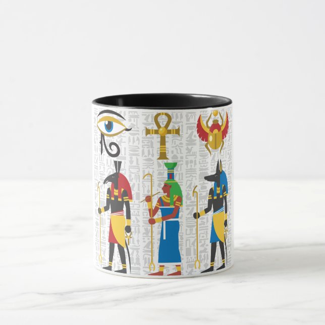 Egyptian Symbols Mug (Center)