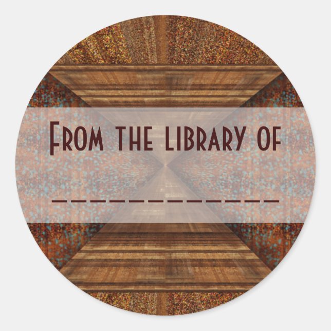 Egyptian Topaz Golden Pyramid Abstract Art Classic Round Sticker (Front)