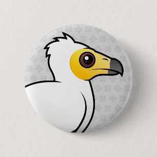 Egyptian Vulture 2 Inch Round Button