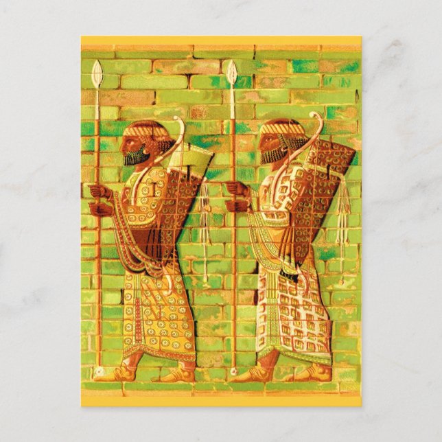 Egyptian Wall Art Postcard (Front)