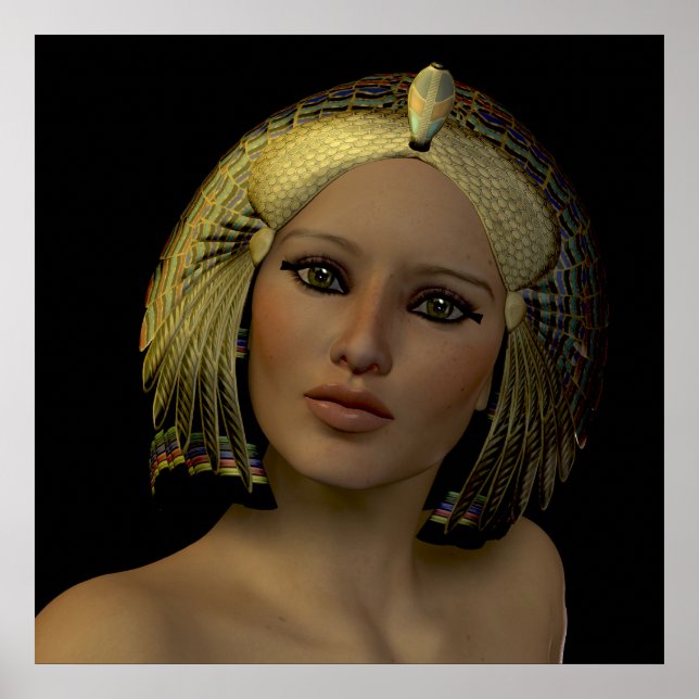 Egyptian Woman 01 Print (Front)