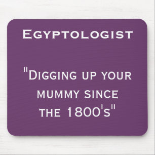 Egyptologist mousemat mouse pad