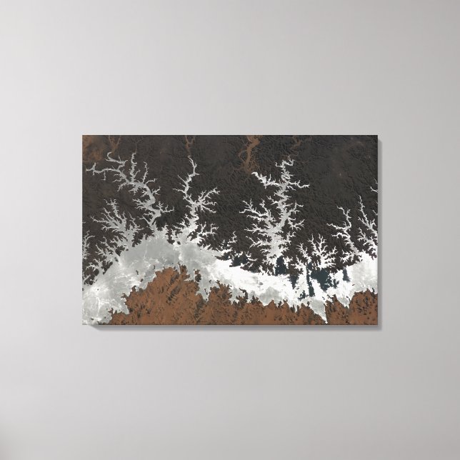 Egypt's Lake Nasser Canvas Print (Front)