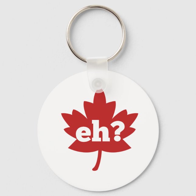 Eh for Canada Day Keychain (Front)