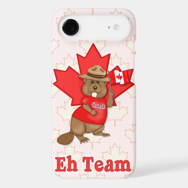 Eh Team Beaver Case-Mate iPhone Case (Back)