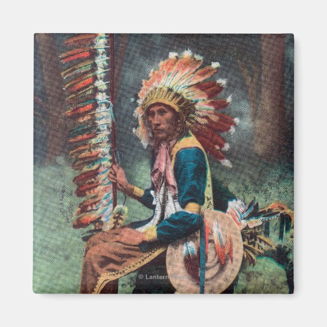 Ehankekle Chief Portrait Magnet (Front)