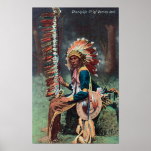 Ehankekle Chief Portrait Poster