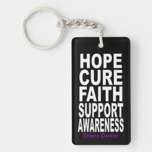 Ehlers Danlos Awareness Keychains