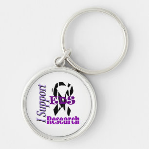 Ehlers Danlos EDS Research Supporter Keychain