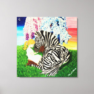 Ehlers Danlos Syndrome Awareness Art Canvas Print
