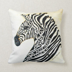 Ehlers Danlos Syndrome Awareness Art Throw Pillow