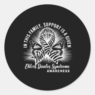 Ehlers Danlos Syndrome Eds Awareness Support Is Gi Classic Round Sticker