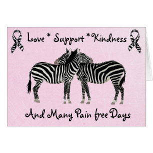 Ehlers-Danlos syndrome EDS Zebra Support Card