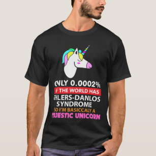 Ehlers Danlos Syndrome - Majestic Unicorn T-Shirt