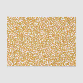 Ehpopoki, Tiny Floral - gold Tissue Paper