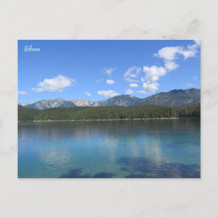 Eibsee Bavarian Alps Postcard