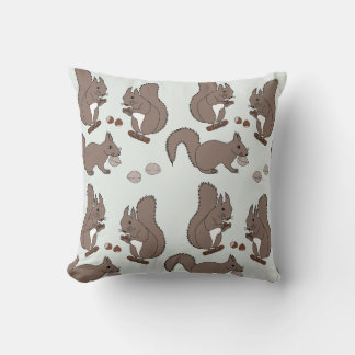 Eichhörnchen Design Throw Pillow