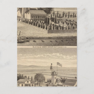 Eichler, Meyer residences Postcard