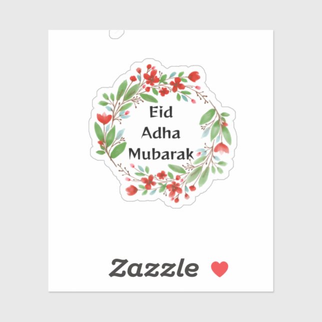 Eid Adha Mubarak English (Sheet)