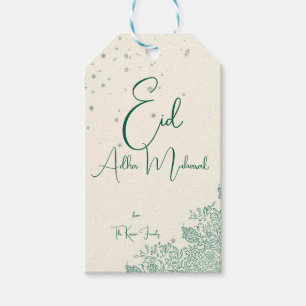 Eid  Al Adha Personalized Eid Mubarak Muslim Gift Tags