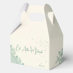 Eid  Al Adha Sage Green Dinner  Favor Box