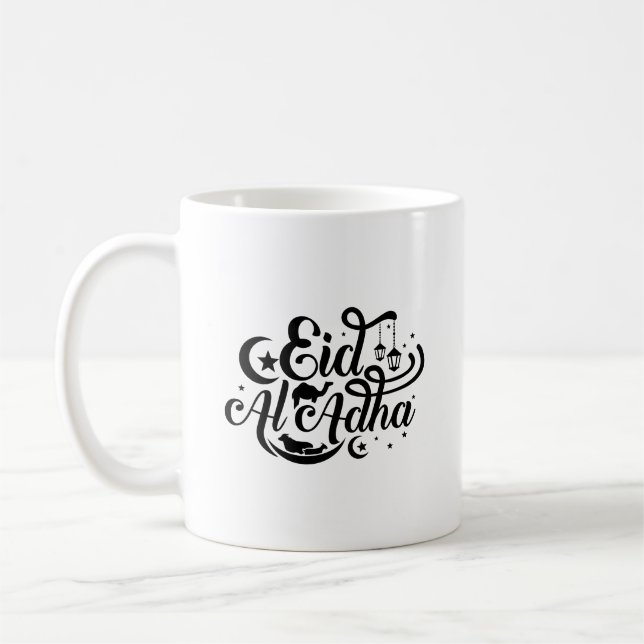 Eid Al-Adha Typography Mug (Left)