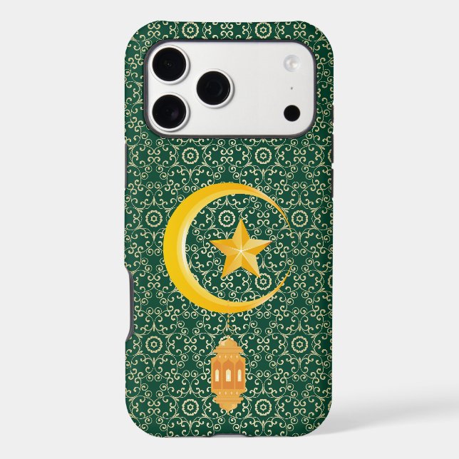 Eid al Fitr Mubarak Ramadan Kareem Moon Star (Back)