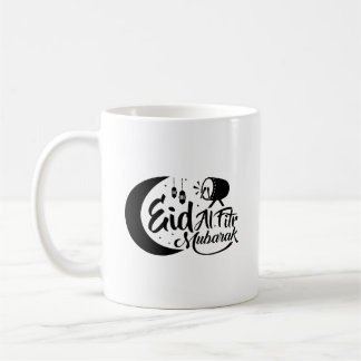 Eid Al-Fitr Mubarak Typography Mug