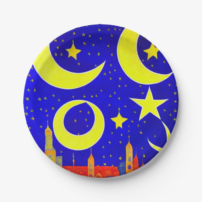 Eid al-Fitr Paper Plate (Front)