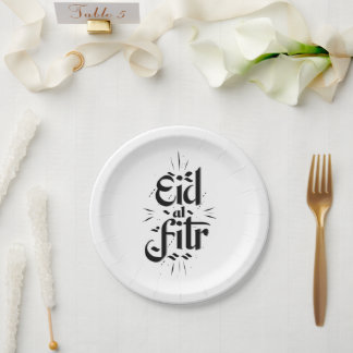 Eid Al Fitr Paper Plate