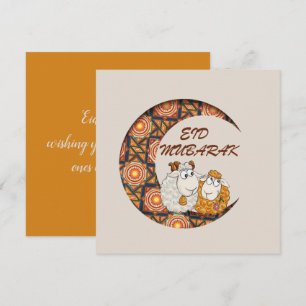 eid aladha mubarak 2024 holiday card