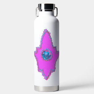 Eid beaded sparkly hamsa water bottle