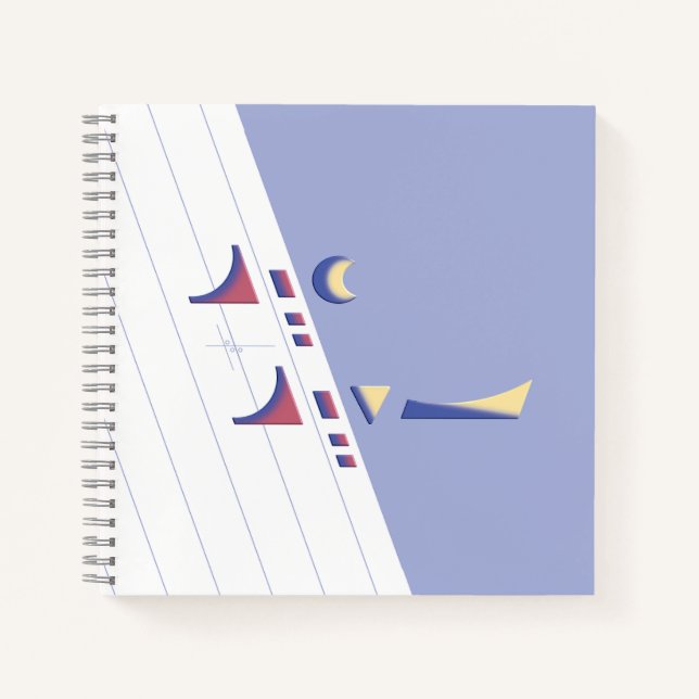 Eid Delight (Daylight) Notebook (Front)