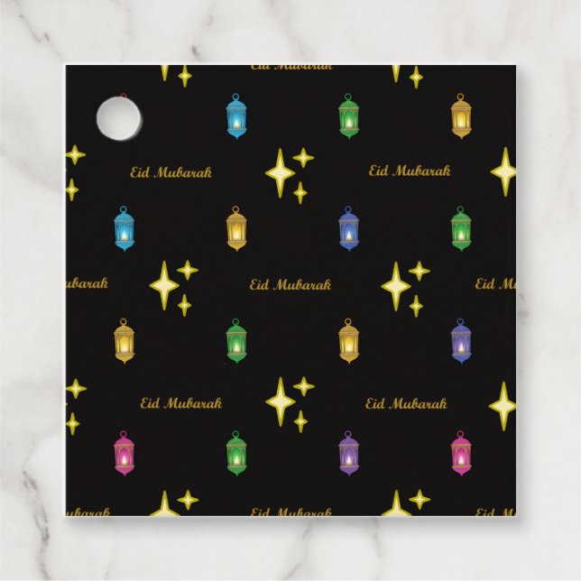 Eid Favour Tags (Front)