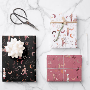 Eid Gift Wrapping Paper Sheets,19" x 29", set of 3