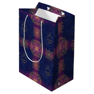 Eid Midnight blue/Magenta Medium Gift Bag