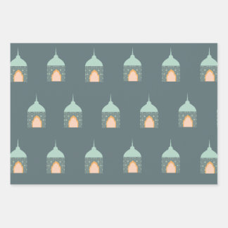 Eid Moubarak Eid Enveloppement cadeau papier ensem