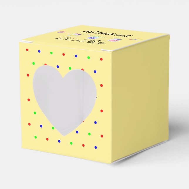 Eid MUBARAK عيدكم مبارك favour box (Front Side)