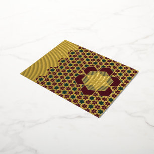 Eid Mubarak 2025 New Design Foil Holiday Postcard