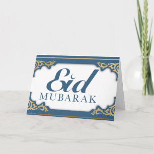 Eid Mubarak // Carte de vœux de célébration islami