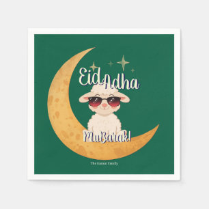 Eid  Mubarak Celebration Party  Napkin